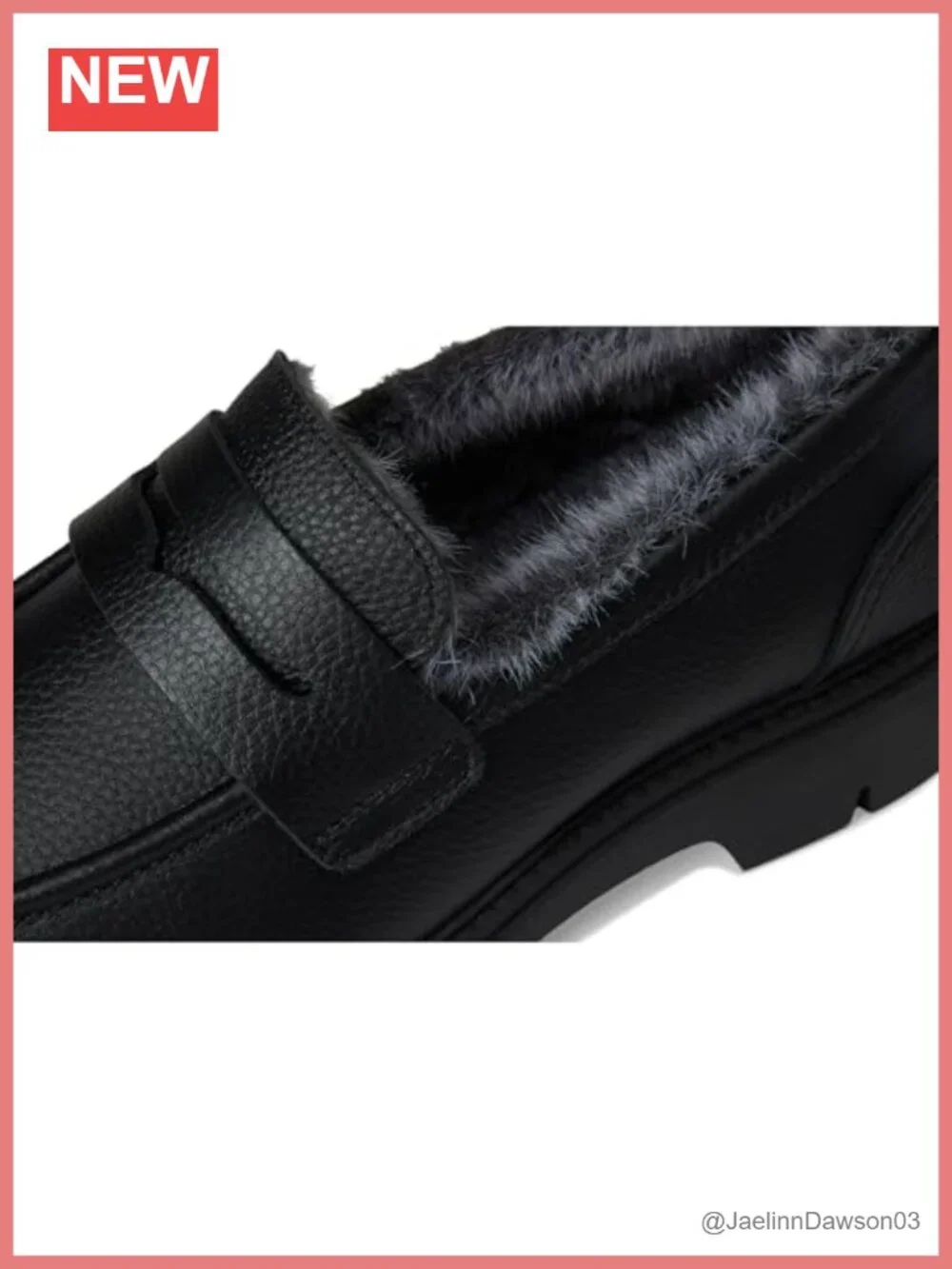 Blondo Leather Penny Loafer Wedge Heel Pull-On Fall